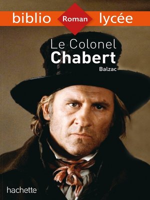 cover image of Bibliolycée--Le Colonel Chabert, Honoré de Balzac